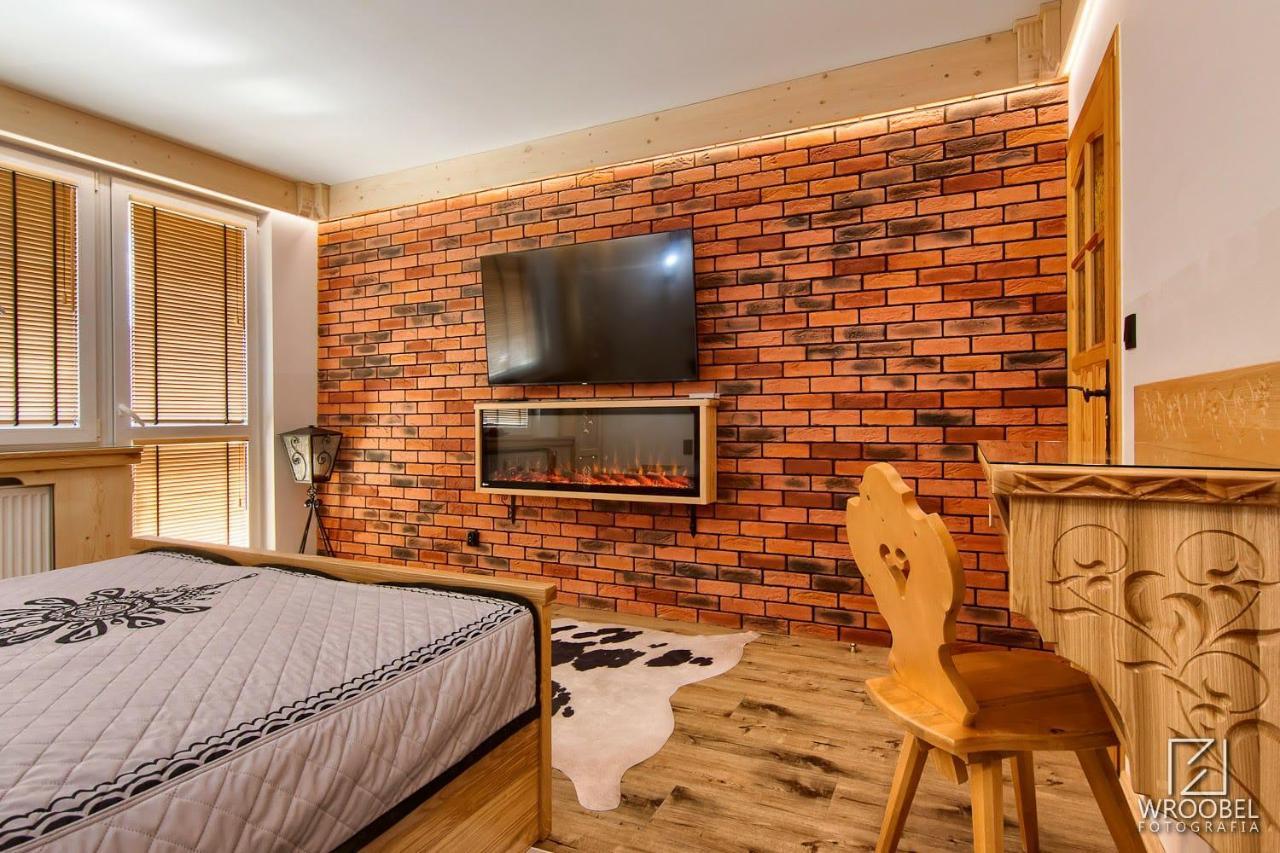 Apartament Zakopane Utrzymany W Stylu Goralskiej Chaty Exterior photo